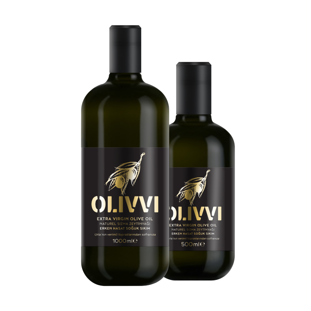 Erken Hasat Soğuk Sıkım Sızma Zeytin Yağı 1 L + 0.5 L - 1