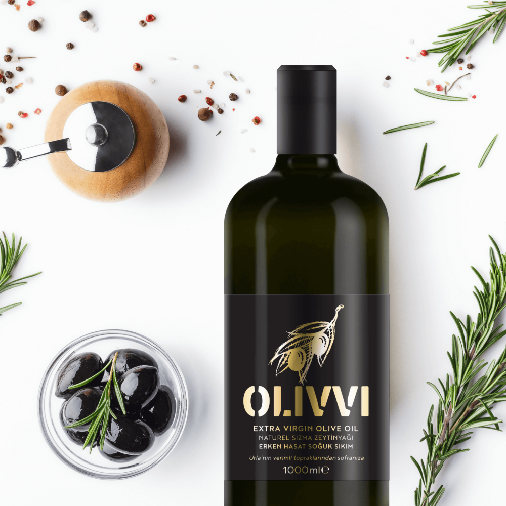 Erken Hasat Soğuk Sıkım Sızma Zeytin Yağı 1 L + 0.5 L - 3